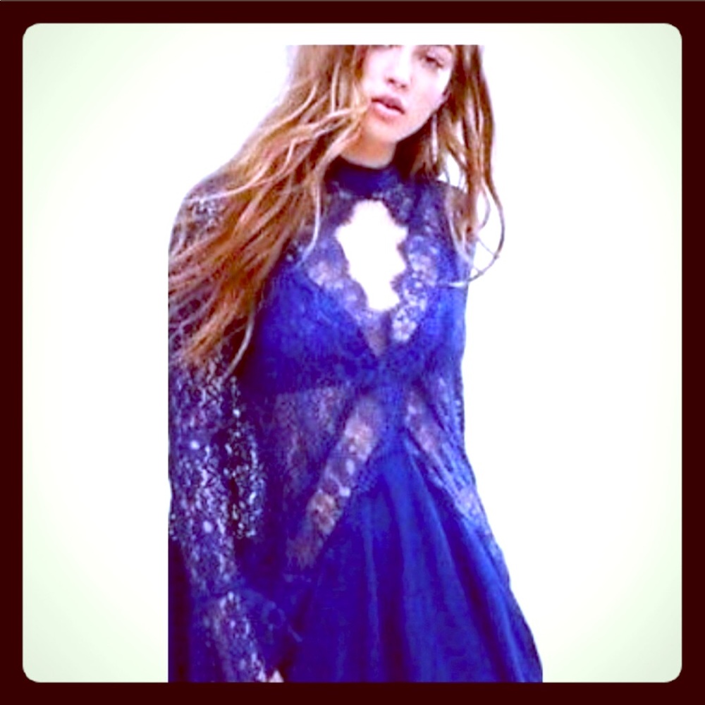 NWT Free people Lace Mini dress